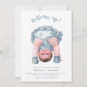 ボトムスを上げろ！（青鋼/ブロンド） 招待状 (正面)