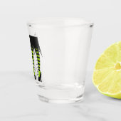 ボトムスアップウィッチハロウィーンストライプの魔女 ショットグラス (右)