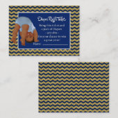 ボトムスアップエスニックボーイオムツラッフルチケット エンクロージャーカード (正面/裏面)