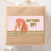 ボトムスアップSipとSee Water Bottle Labels ラベル (インサイチュ)