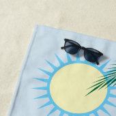 ボトムズアップカクテルビーチタオル ビーチタオル (インサイチュ)