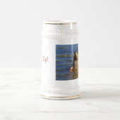 ボトムズアップビールスタイン ビールジョッキ (中央)