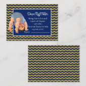 ボトムズアップボーイオムツラッフルチケット エンクロージャーカード (正面/裏面)