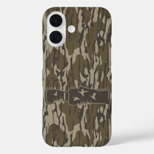 ボトムランド迷彩柄コール私ダックコール iPhone 16ケース