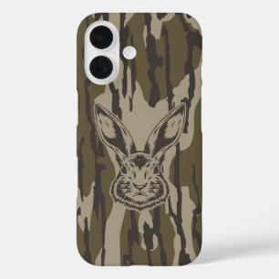 ボトムランド迷彩柄狩り迷彩柄ウサギ iPhone 16ケース
