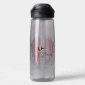 ボトルで呼吸を数える ウォーターボトル (背面)