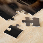 ボトルで船をこしらえる男 ジグソーパズル (側面)