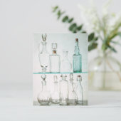 ボトルとデカンター ポストカード (スタンド正面)