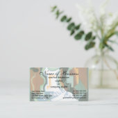 ボトルとフルーツディッシュ(1919)フアン・グリスによるキュービズム 名刺 (スタンド正面)