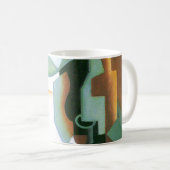 ボトルとフルーツディッシュbyフアン・グリス,ヴィンテージキュービズム コーヒーマグカップ (正面右)