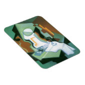 ボトルとフルーツディッシュbyフアン・グリス,ヴィンテージキュービズム マグネット (右側)