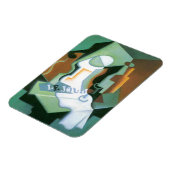 ボトルとフルーツディッシュbyフアン・グリス,ヴィンテージキュービズム マグネット (左側)