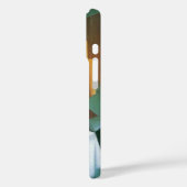 ボトルとフルーツディッシュbyフアン・グリス,ヴィンテージキュービズム Case-Mate iPhoneケース (裏面 / 左)