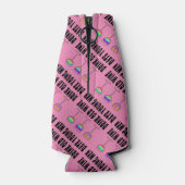 ボトルのクーラー-飲み物の古いワインは、若者に日付を記入します ボトルクーラー (裏面)