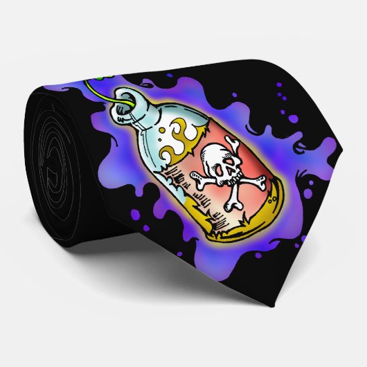 ボトルのネクタイの青 ネクタイ (ロール)