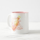 ボトルのマグの愛 ツートーンマグカップ (正面左)