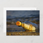 ボトルのメッセージ ポストカード (正面/裏面)