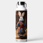 「ボトルの兎お洒落場」 ウォーターボトル (正面)