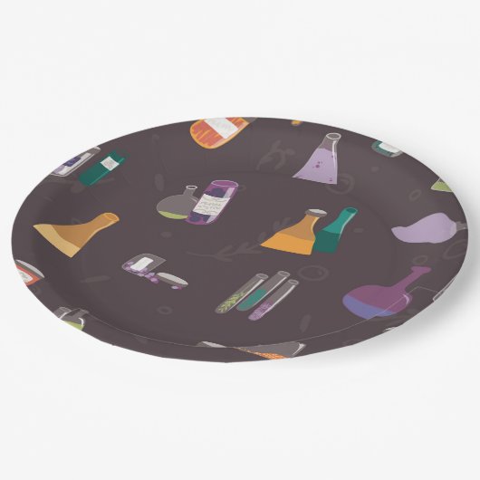 ボトルの内容 – オプションと材料 ペーパープレート (アングル)