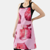 ボトルの女性香水 エプロン (インサイチュ)