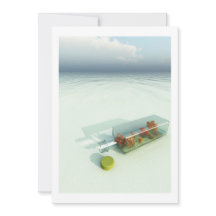 ボトルの招待のメッセージ