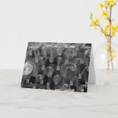 ボトルの棚 カード (黄色い花)