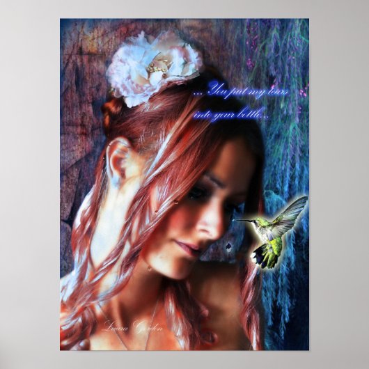 「ボトルの涙感動的」 ポスター (正面)