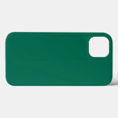 ボトルの無地の緑 Case-Mate iPhoneケース (裏面 (横))
