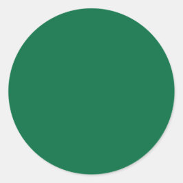 ボトルの緑無地の色 |クラシック |エレガント | ラウンドシール