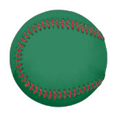 ボトルの緑無地の色 |クラシック |エレガント | 野球ボール (正面左)