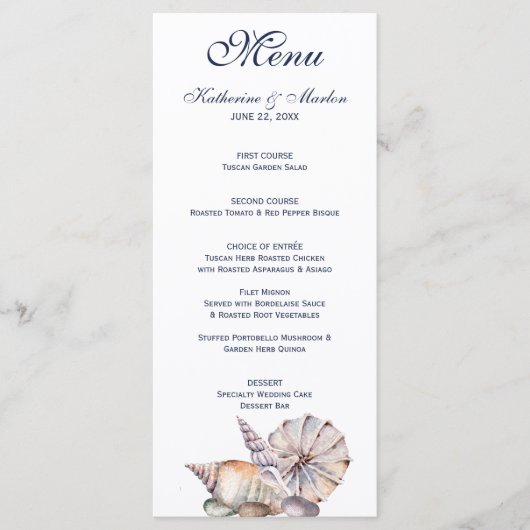 ボトルの船酔い |航海の結婚s メニュー (正面)