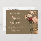 ボトルの菊ポストカードの保存 案内ポストカード (正面/裏面)