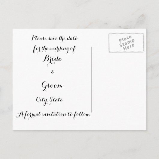 ボトルの菊ポストカードの保存 案内ポストカード (裏面)