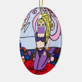 ボトルの魔神 セラミックオーナメント (左)