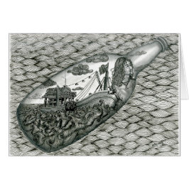 ボトルのVannakの死んだ目カード