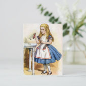 ボトルは「飲んで」と言ったので、アリスは ポストカード (スタンド正面)