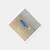 ボトルオンビーチサンド結婚ズ スタンダードカクテルナプキン (角)