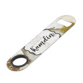 ボトルオープナパーソナライズされたサンセットバーンカントリーラス スピード栓抜き (正面アングル)