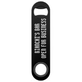 ボトルオープナーのパーソナライズ スピード栓抜き (正面)