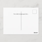 ボトルオープナーの傷害漫画。おもしろい ポストカード (裏面)