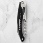 ボトルオープナーアートスタイルデザイン ソムリエナイフ (裏面)