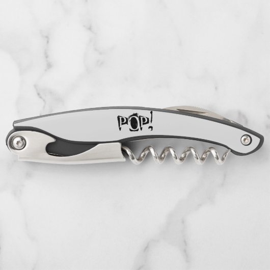 ボトルオープナーアートスタイルデザイン ソムリエナイフ (正面)