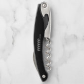 ボトルオープナーアート及びデザインスタイル ソムリエナイフ (裏面)