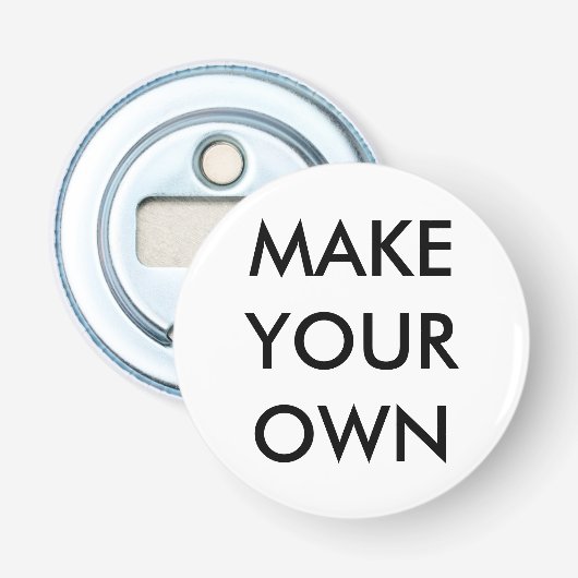 ボトルカスタムオープナ空白のテンプレート 栓抜き (正面)