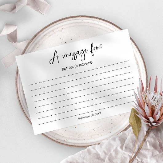 ボトルカード結婚の 招待状