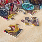 ボトルキャップ収集パズル ジグソーパズル (側面)