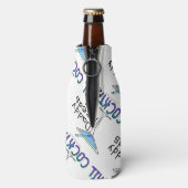 ボトルクーラー - パパはカクテルが飲みたい！ (ボトル裏面)