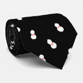 ボトルグールドとリボンパターン ネクタイ (ロール)