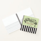 ボトルコルクスクリュー自家製ワインテイスティングジャーナル ノートブック (内部)