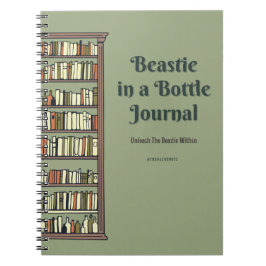 ボトルジャーナルのBeastie – 本棚デザイン ノートブック